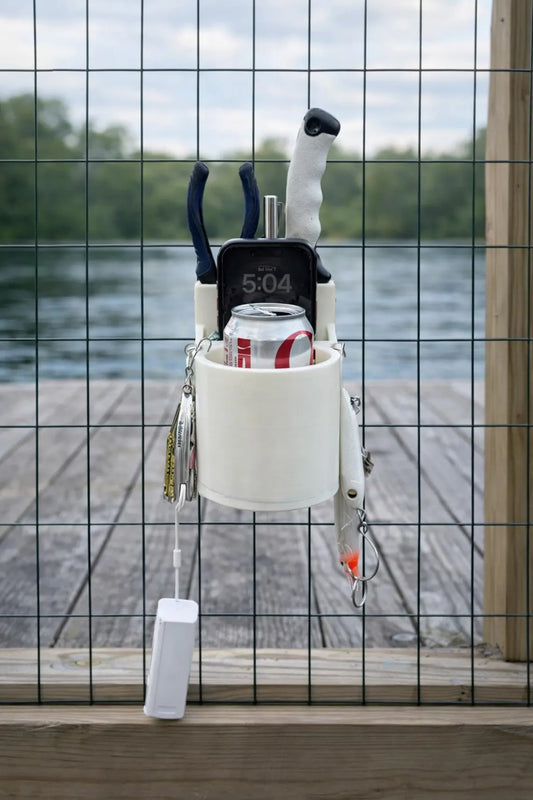 Pier Fishing Drink Dock Caddy - Marine Grade