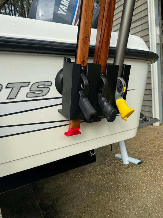 No Drill Boat Speargun Rack
