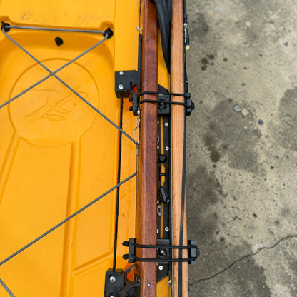 Kayak Track Mount Speargun Rack | Gear Track Rail Holder