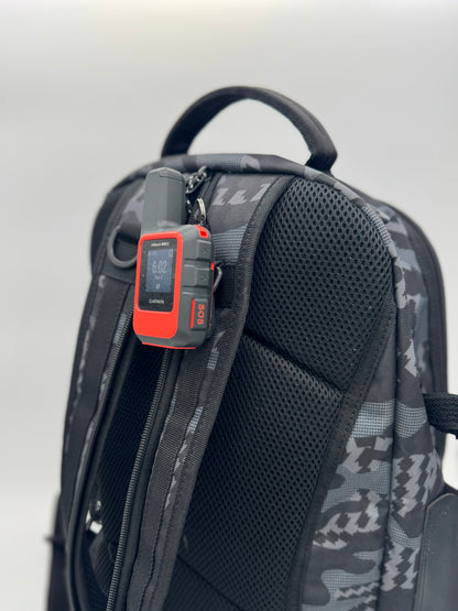 Garmin inReach Mini clip mount by ShoreWright, low-profile carry for hunting and hiking
