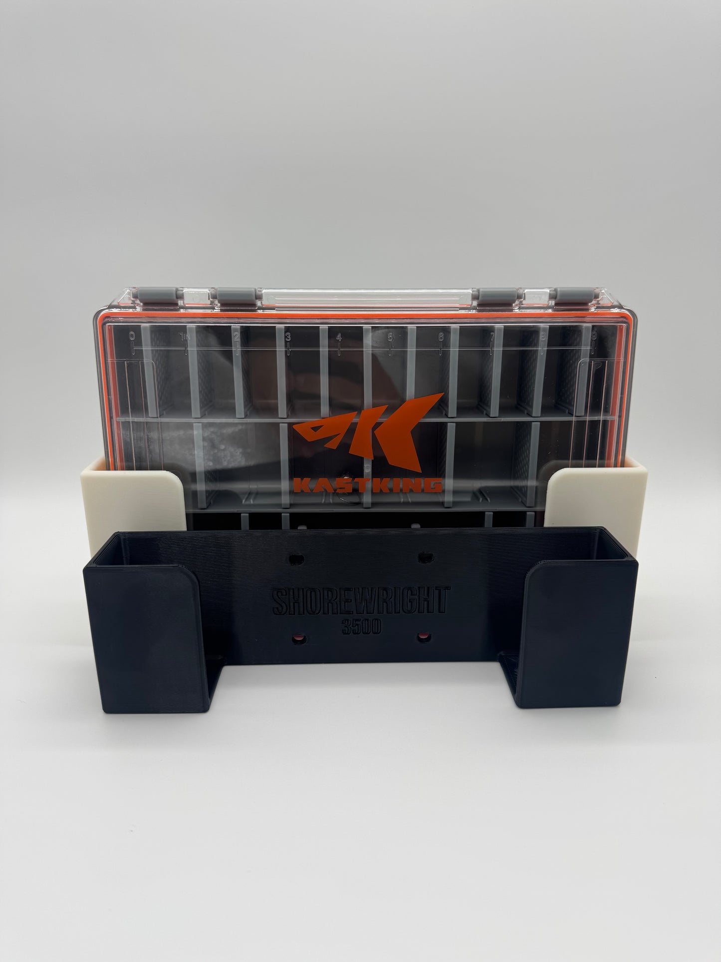 Horizontal Mount Tackle Box Holder for Plano 3400, 3500, 3600 & 3700 | Marine Grade ASA