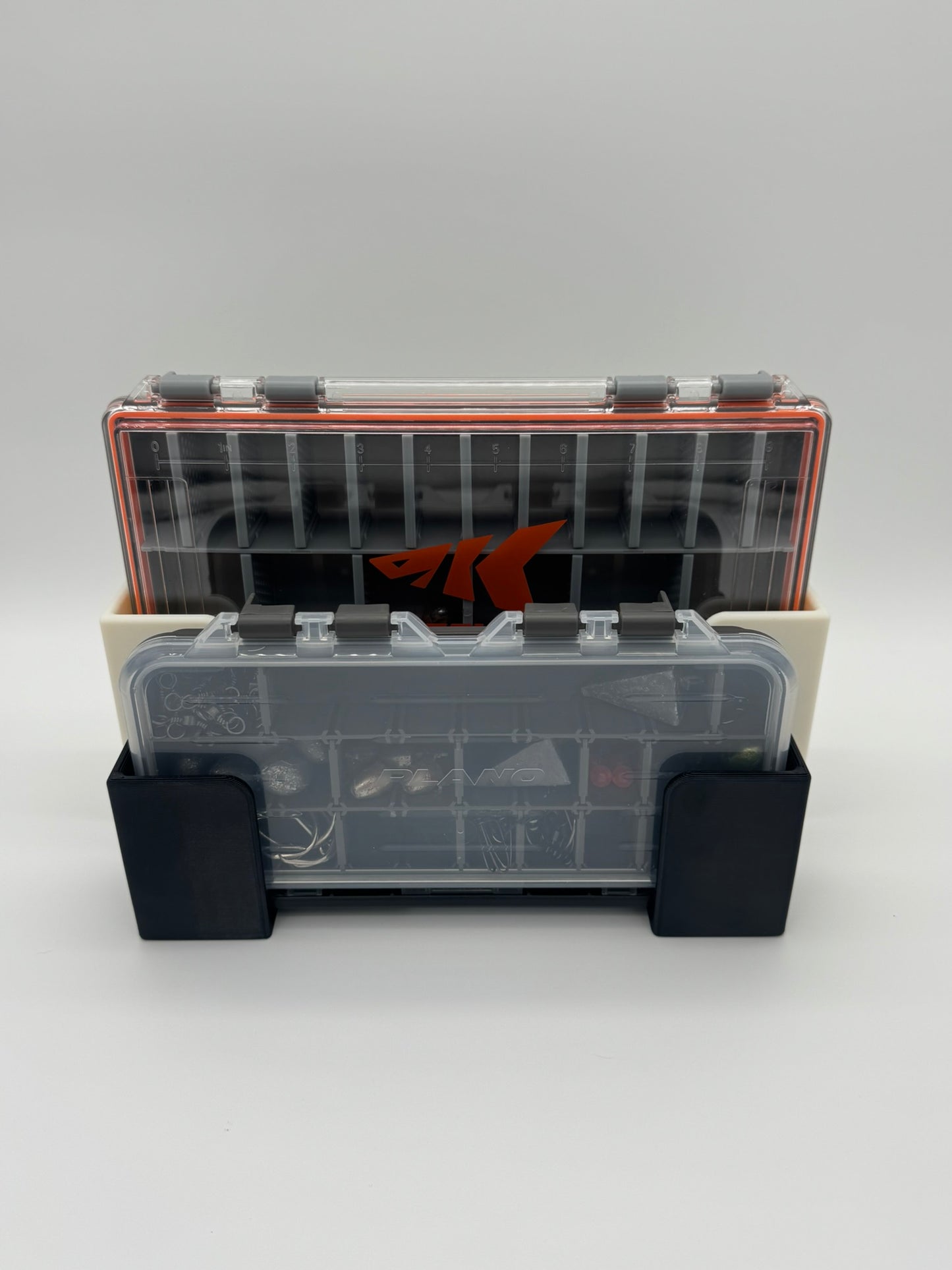 Horizontal Mount Tackle Box Holder for Plano 3400, 3500, 3600 & 3700 | Marine Grade ASA