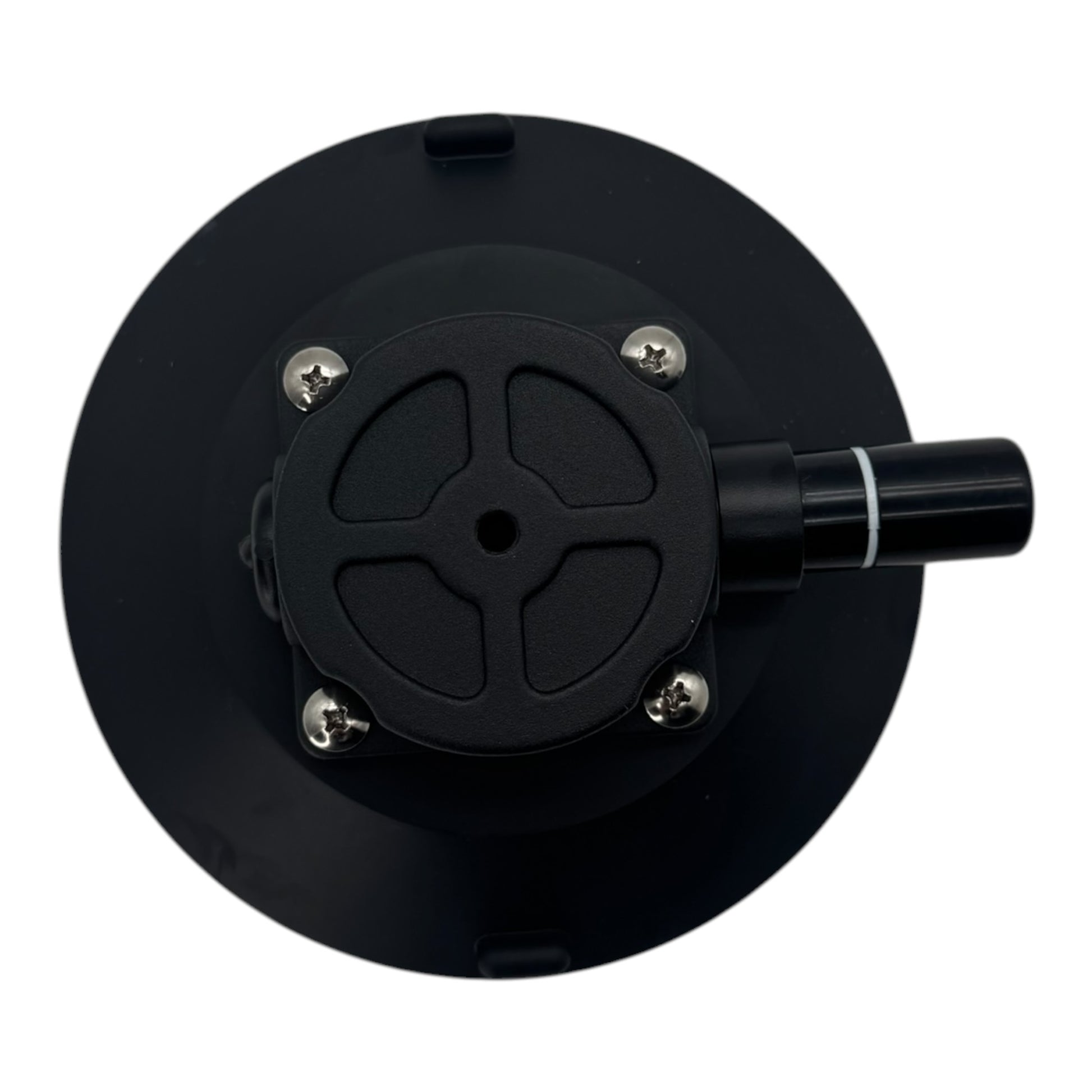 4-inch industrial vacuum mount suction cup by ShoreWright, marine-grade boat mount