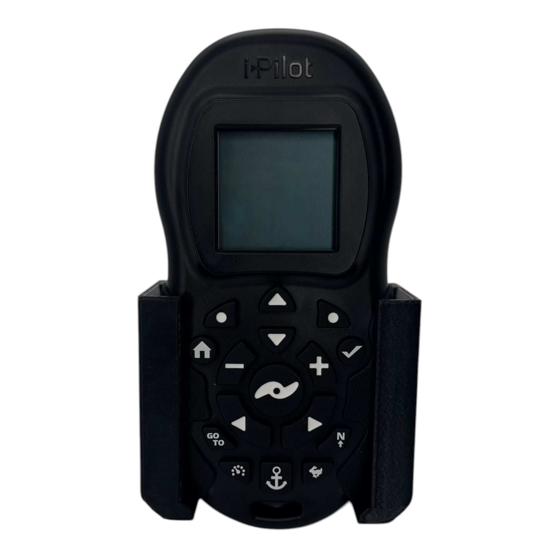 Minn Kota i-Pilot Wireless remote holder by ShoreWright, marine-grade ASA flush mount