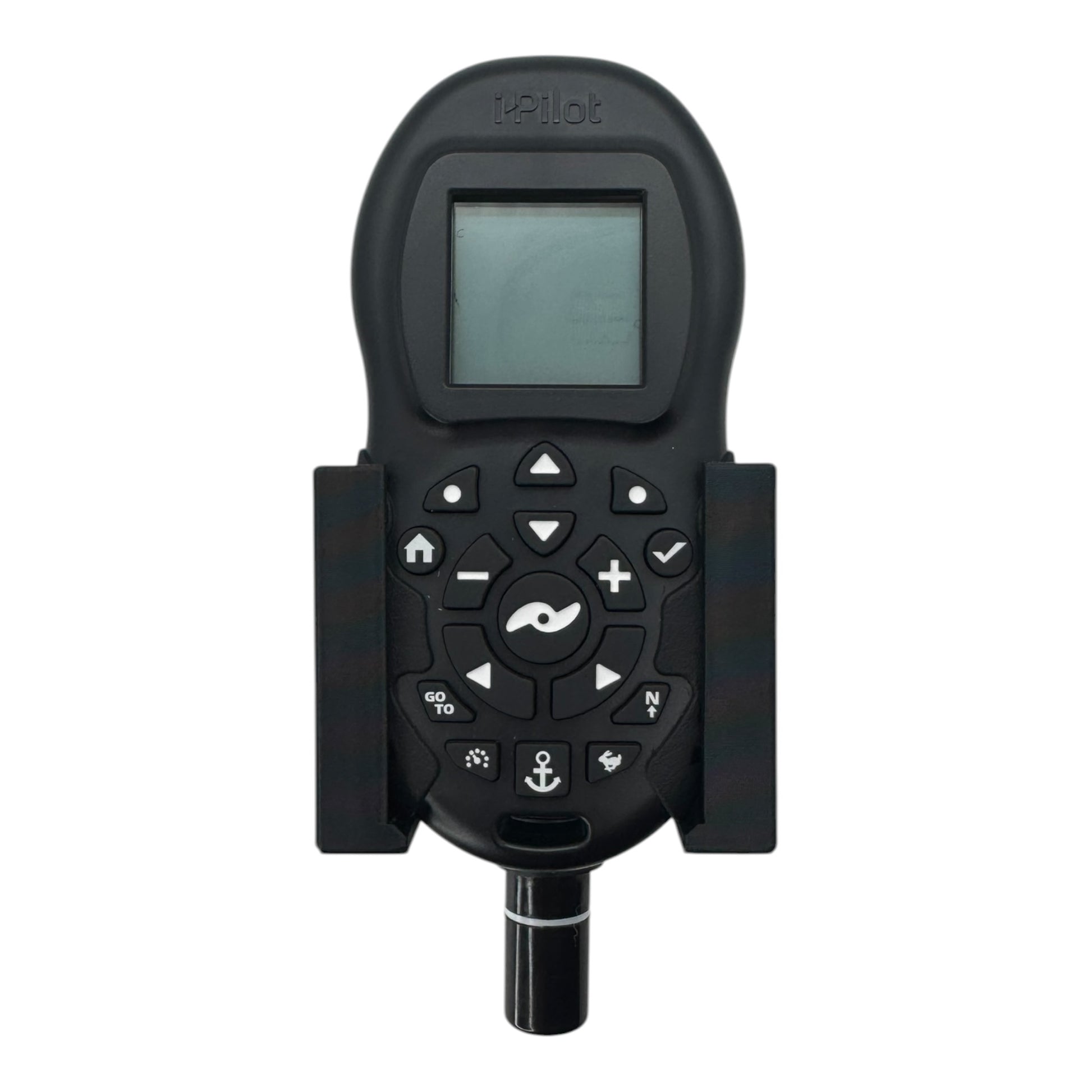 Minn Kota i-Pilot Wireless remote holder by ShoreWright, marine-grade ASA flush mount, studio view 4
