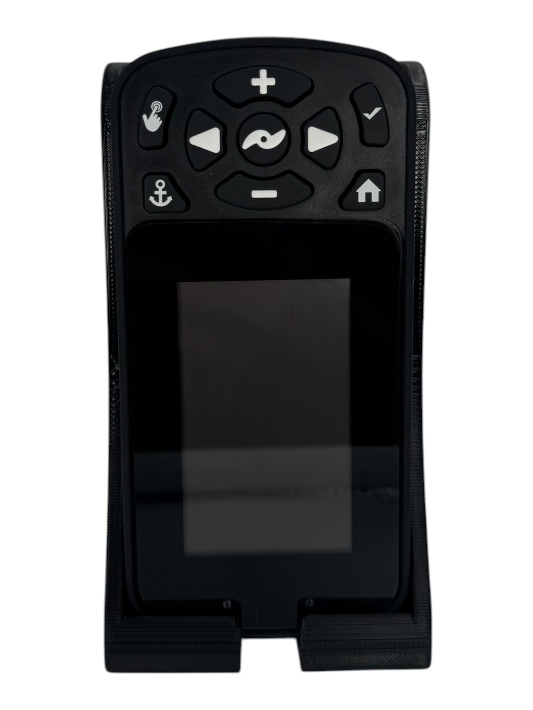 Minn Kota i-Pilot Link remote holder by ShoreWright, marine-grade ASA flush mount, studio view 2