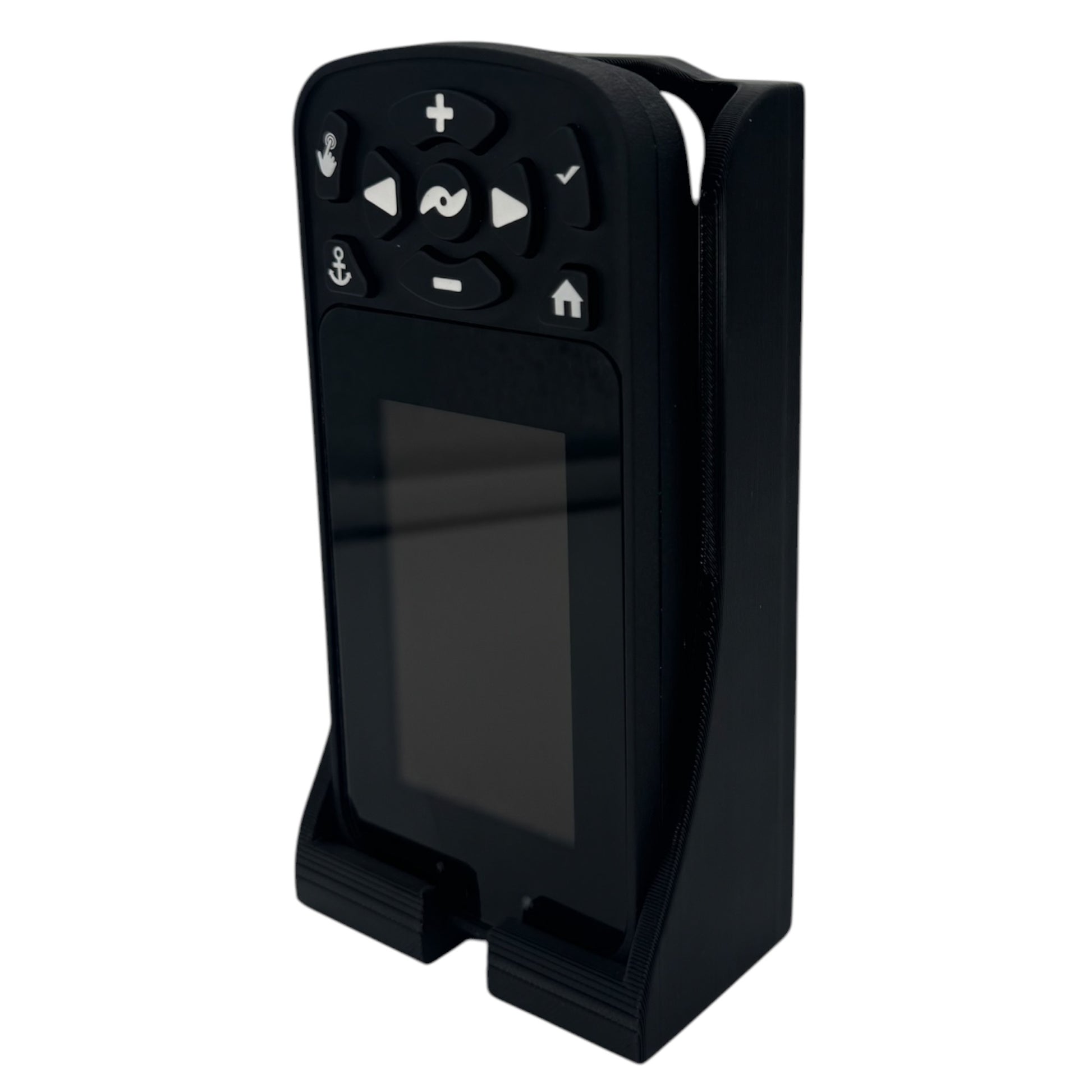 Minn Kota i-Pilot Link remote holder by ShoreWright, marine-grade ASA flush mount
