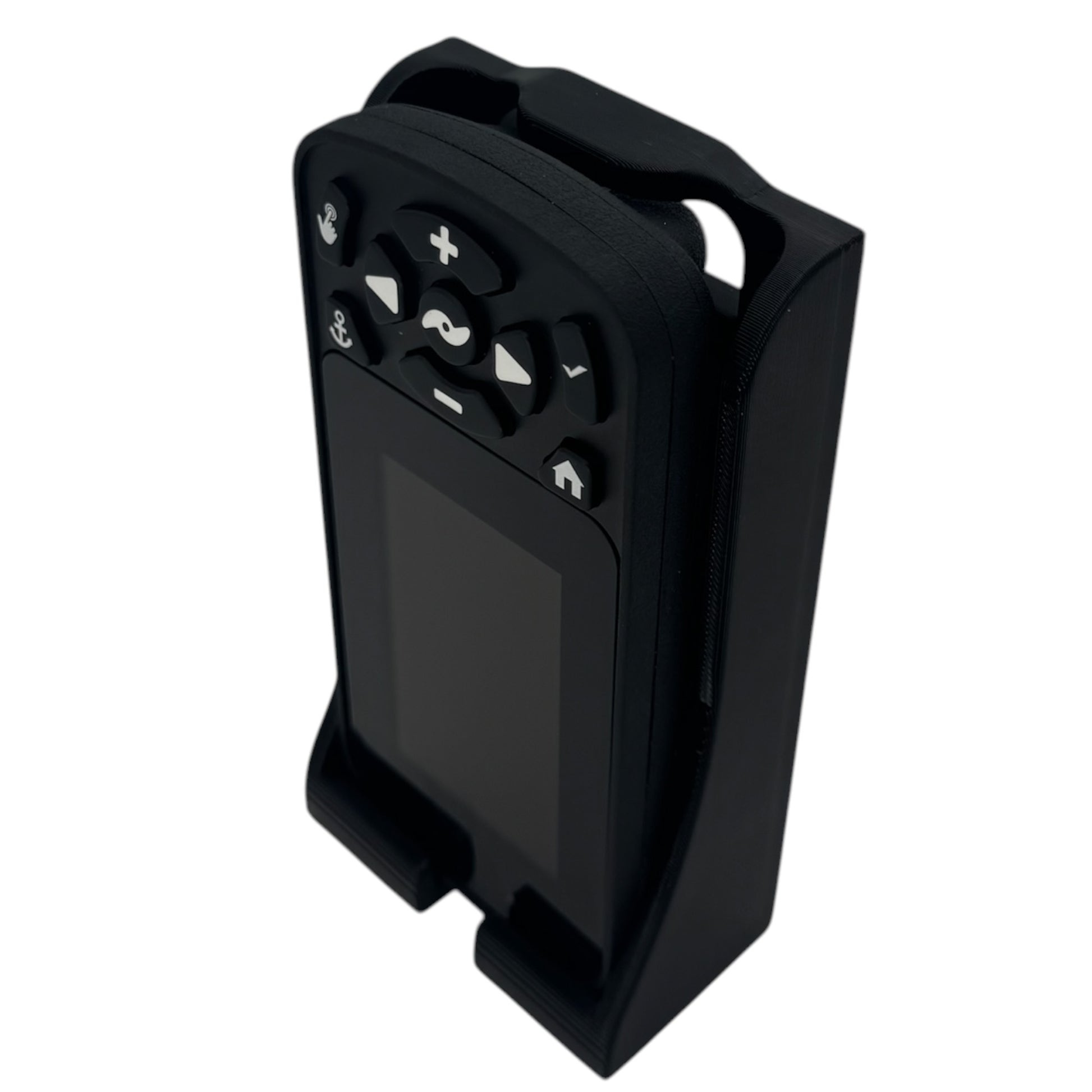 Minn Kota i-Pilot Link remote holder by ShoreWright, marine-grade ASA flush mount, studio view 4