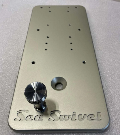 Sea Swivel Trolling Motor Mount f/Minn Kota, Garmin, Rhodan, & Power Pole Move Bow-Mount Trolling Motors